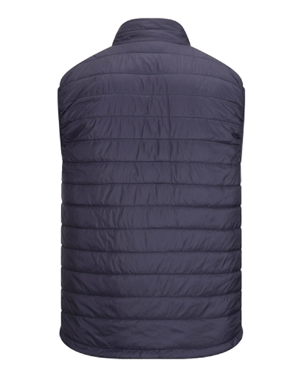 Navy Merlot coloured Hoggs of Fife Kingston Rip-Stop Gilet on white background #colour_navy-merlot