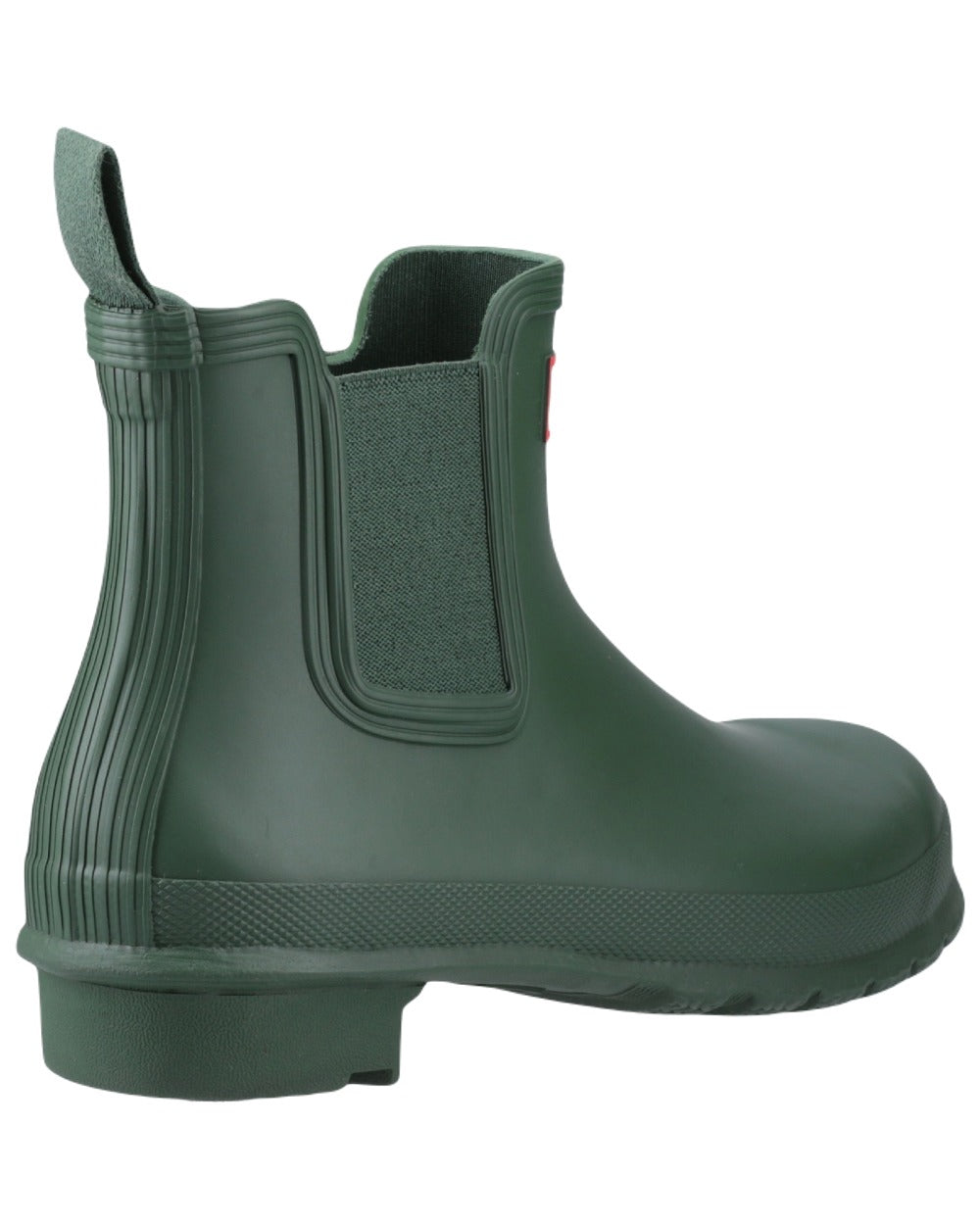 Hunter Green Coloured Hunter Womens Original Chelsea Boots on White Background
#colour_hunter-green