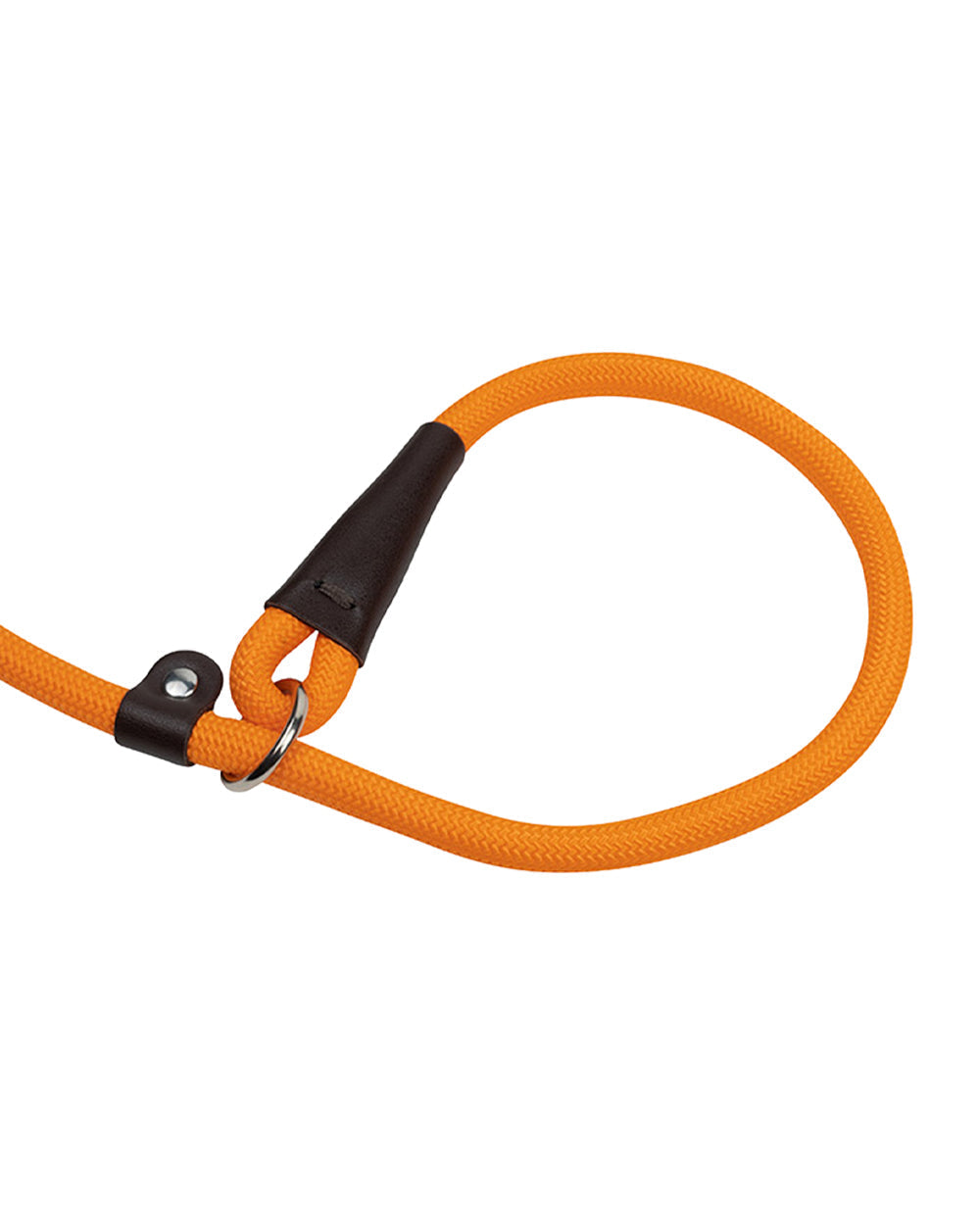 Orange coloured Jack Pyke Dog Slip Lead on white background #colour_orange