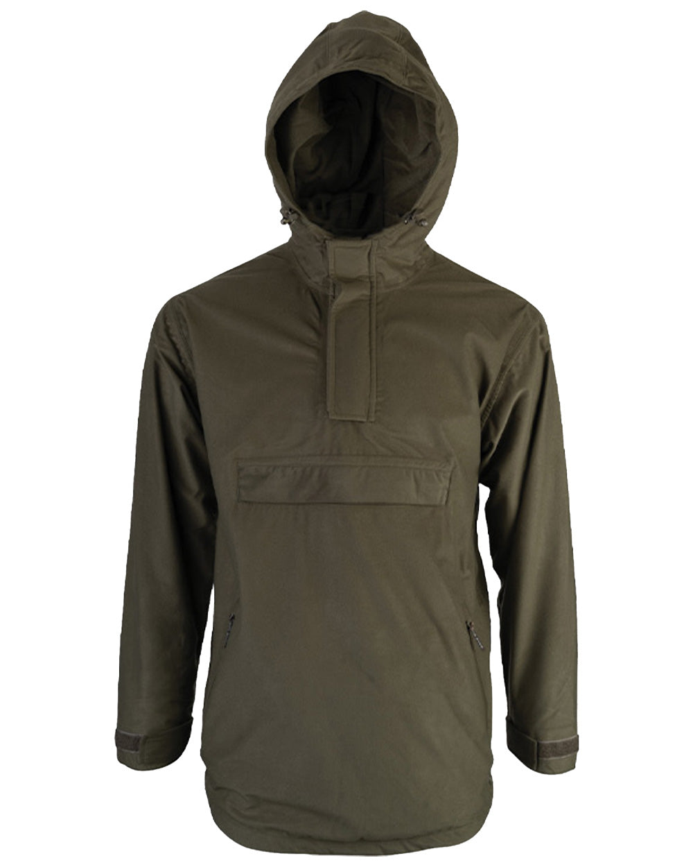Moss coloured Jack Pyke Galbraith Smock on White background #colour_moss