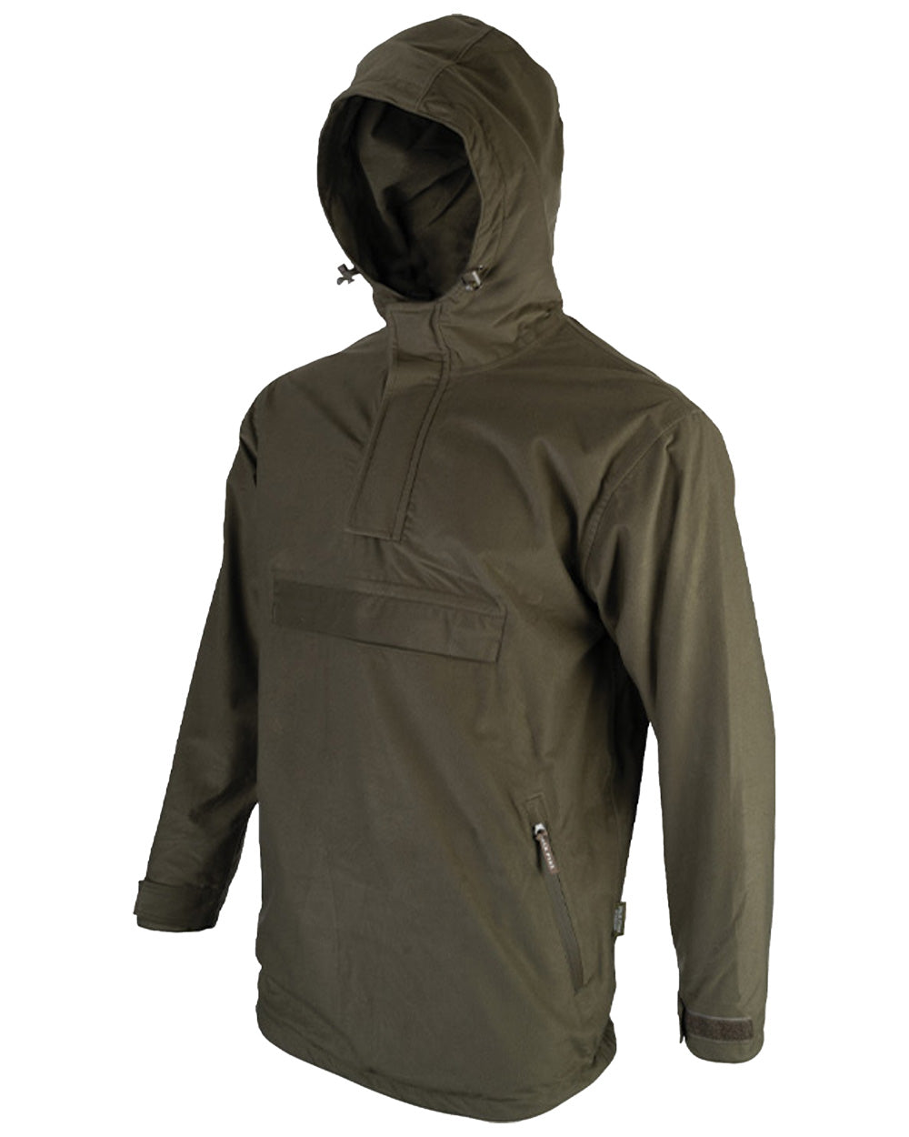 Moss coloured Jack Pyke Galbraith Smock on White background #colour_moss