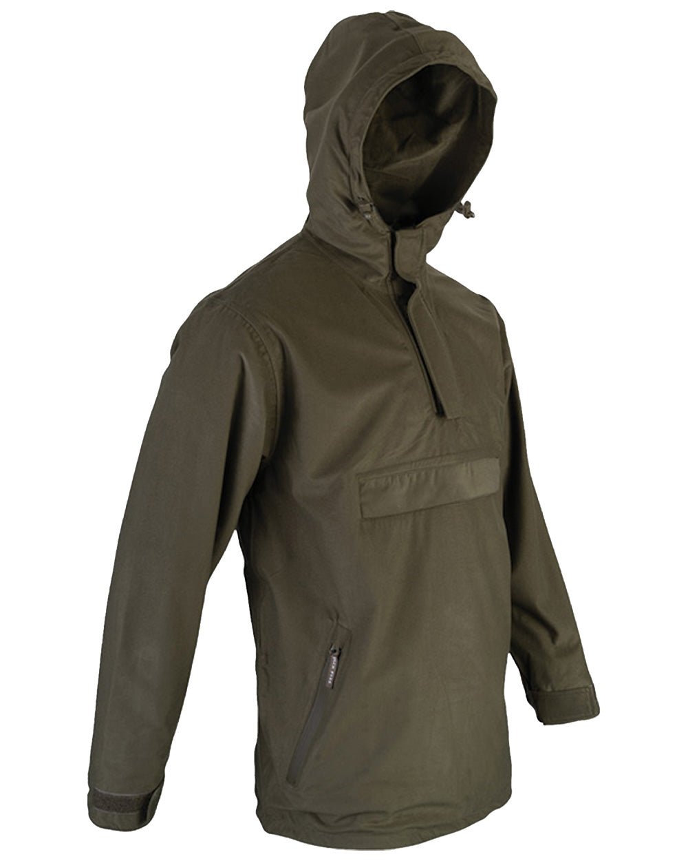 Moss coloured Jack Pyke Galbraith Smock on White background #colour_moss