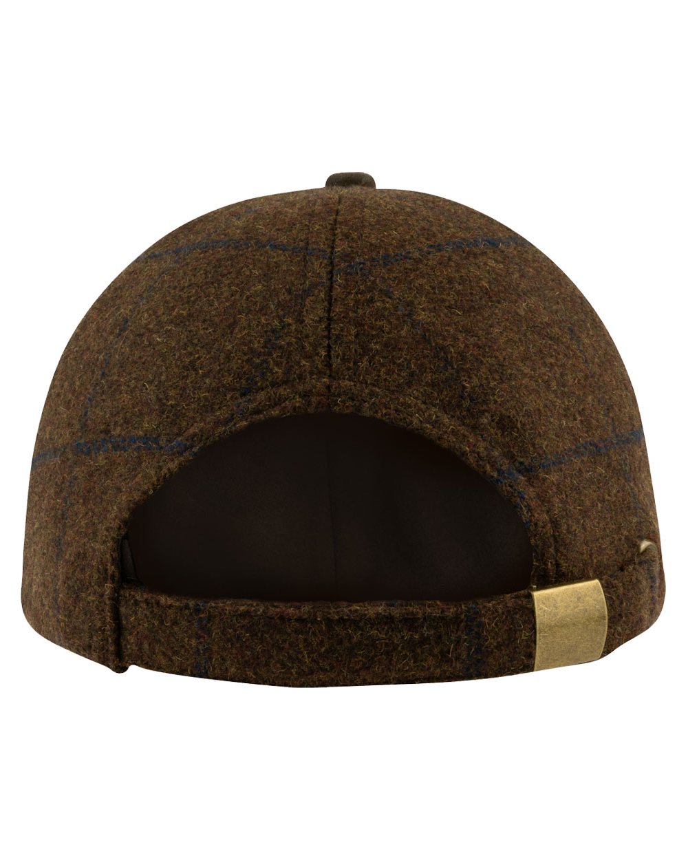 Brown coloured Jack Pyke Lowland Tweed Baseball Hat on White Background #colour_brown