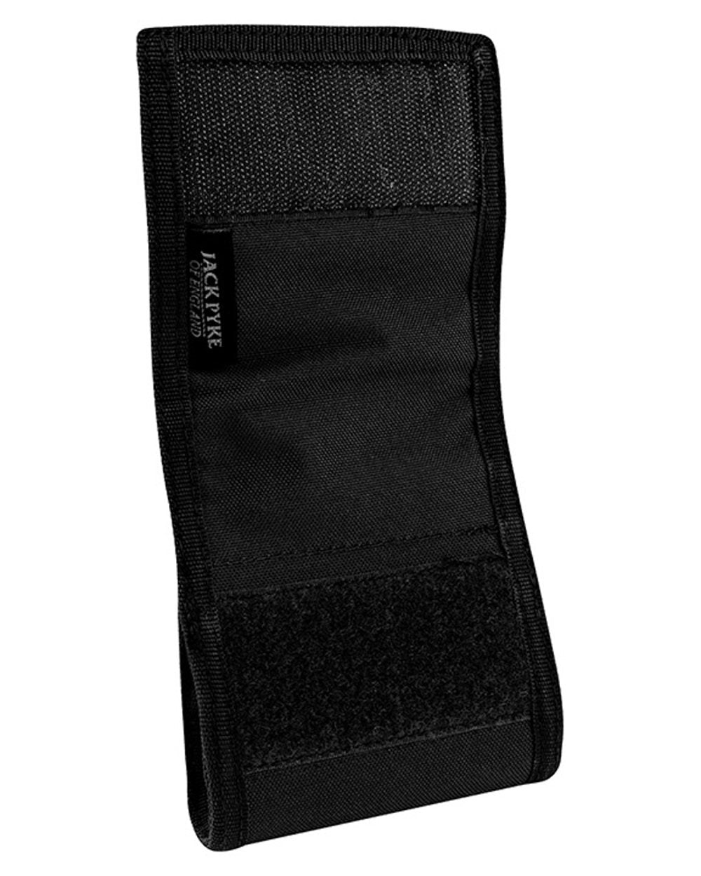 Black coloured Jack Pyke Pellet Pouch on white background #colour_black