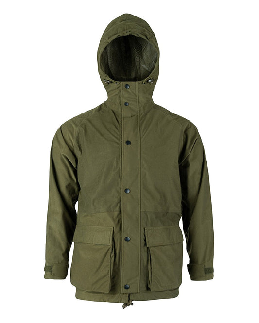 Green coloured Jack Pyke Rannock Jacket on White background #colour_green