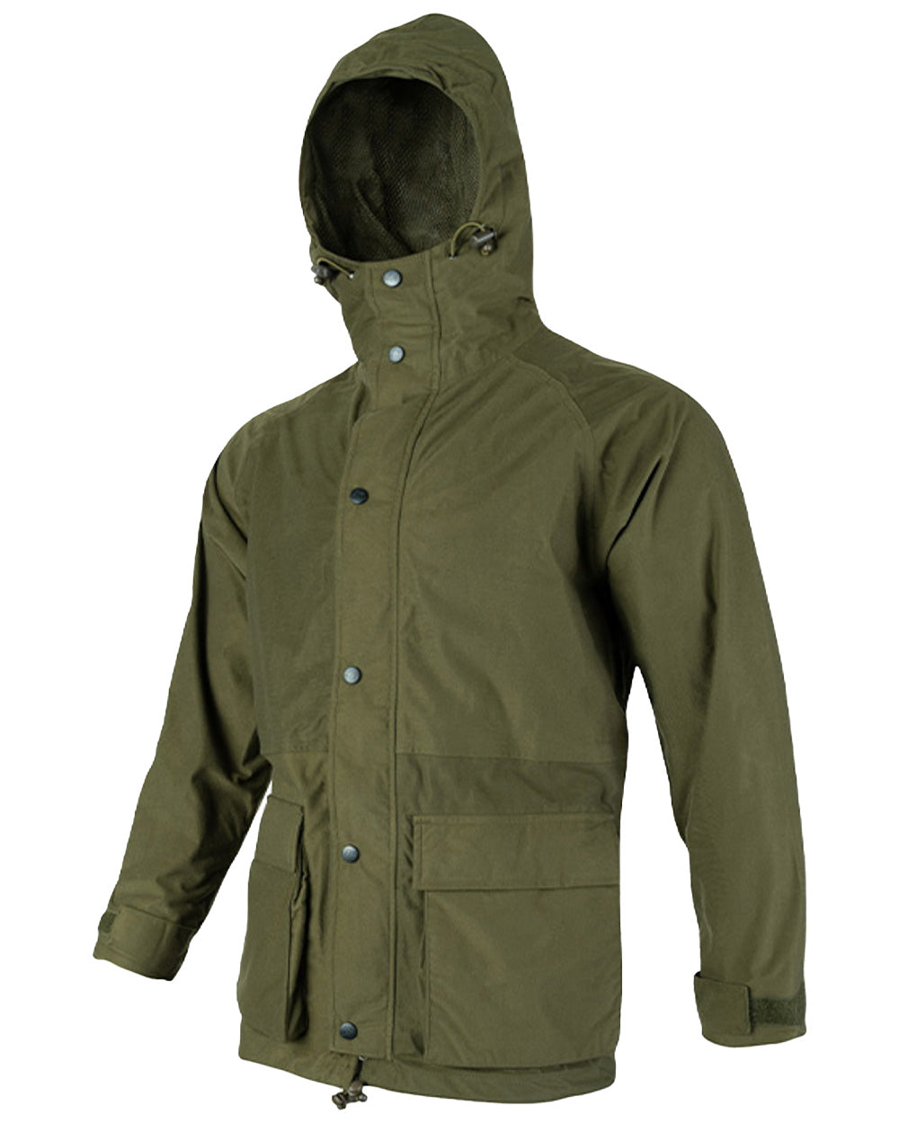 Green coloured Jack Pyke Rannock Jacket on White background #colour_green