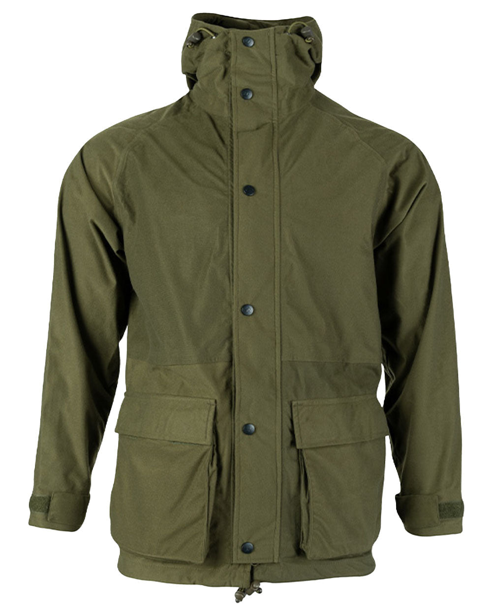 Green coloured Jack Pyke Rannock Jacket on White background #colour_green