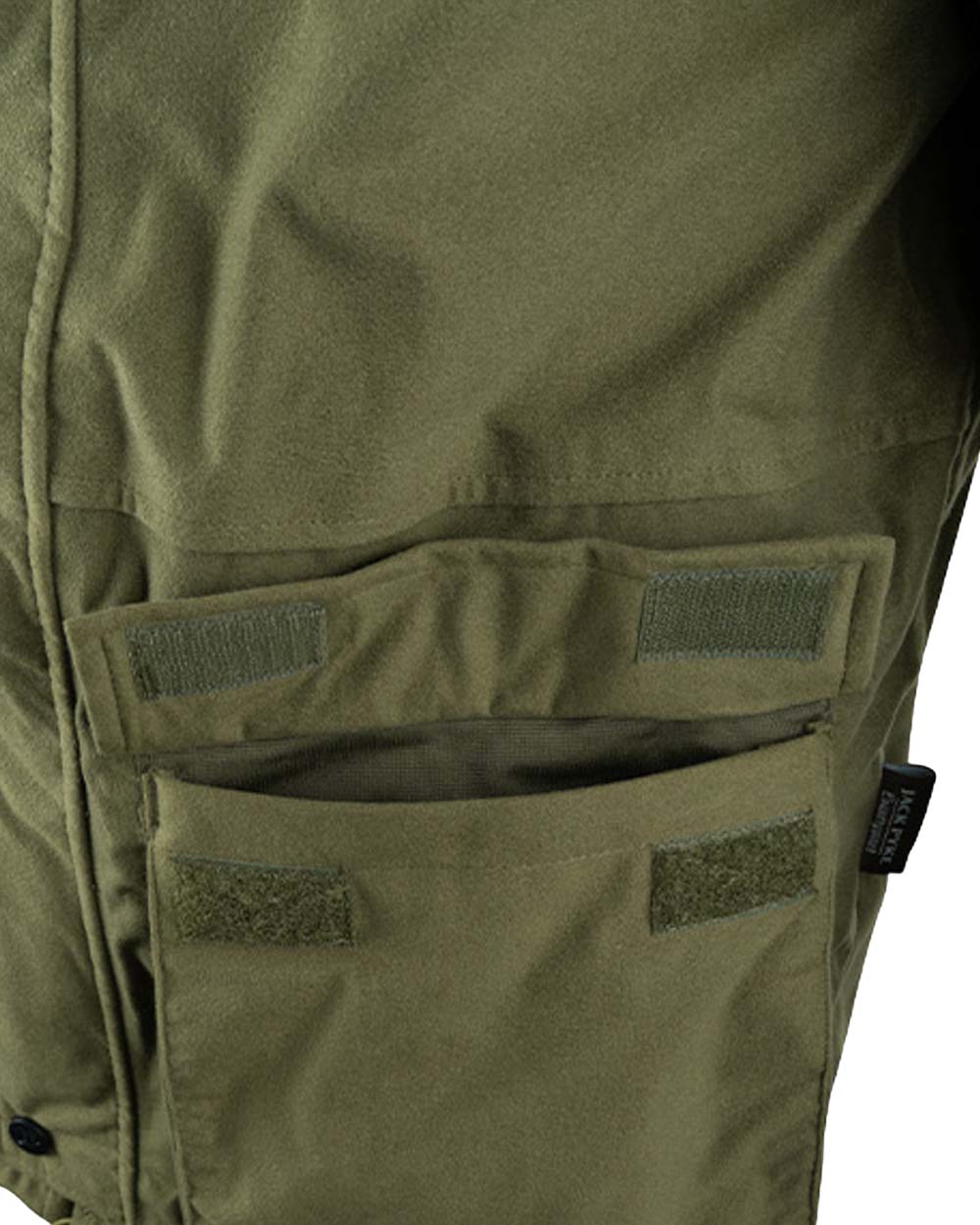 Green coloured Jack Pyke Rannock Jacket on White background #colour_green