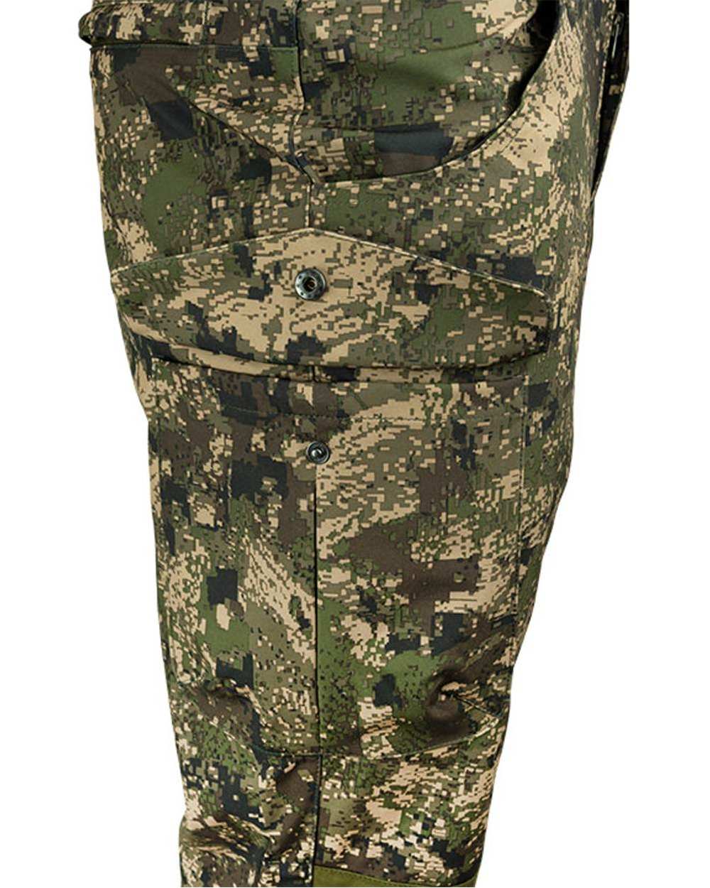 Digicam coloured Jack Pyke Softshell Trousers Pocket on white background #colour_digicam