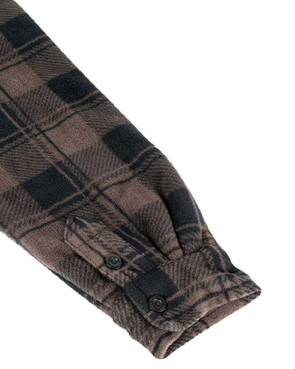 Brown coloured Jack Pyke Tundra Shirt on White Background #colour_brown