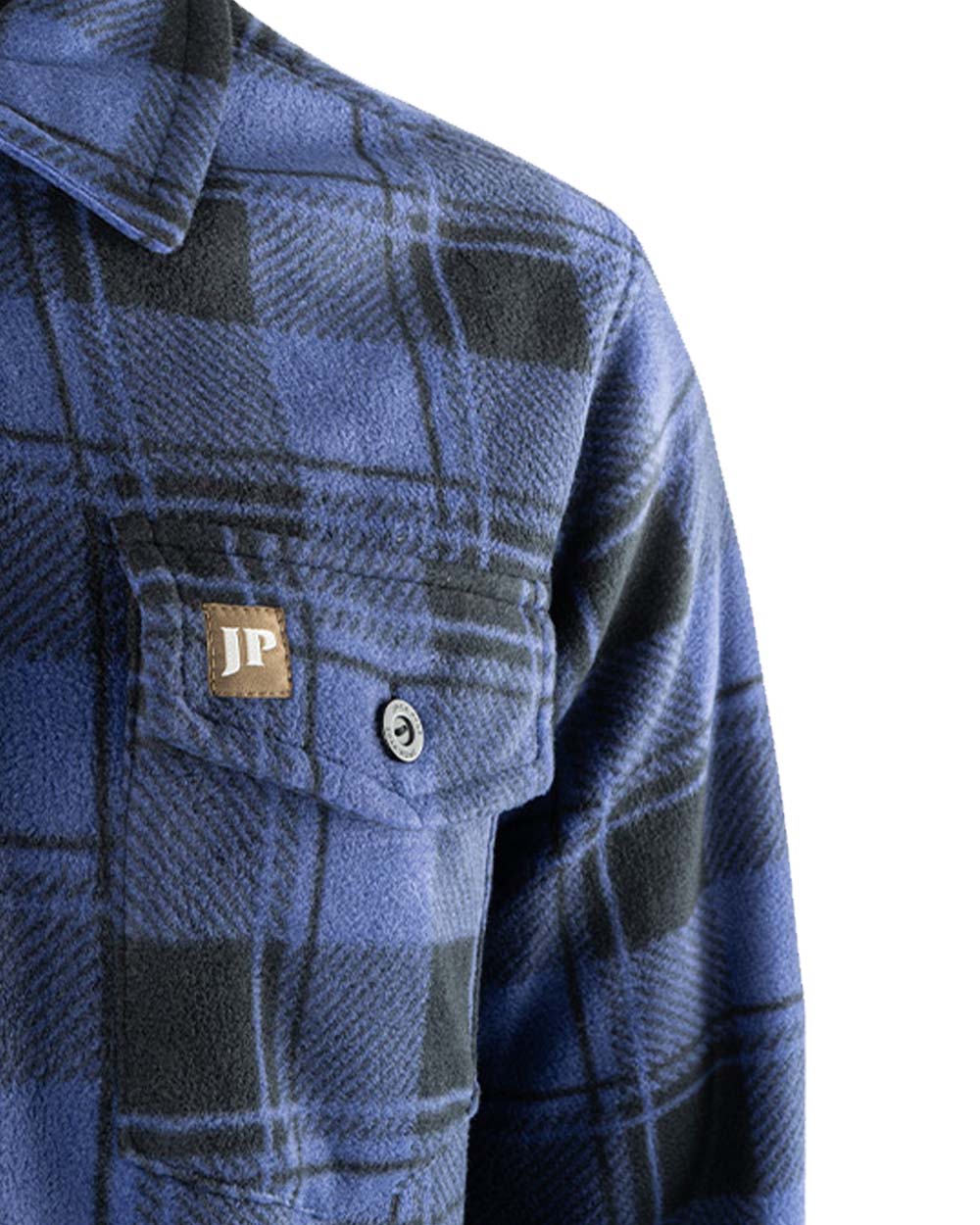 Navy coloured Jack Pyke Tundra Shirt on White Background #colour_navy