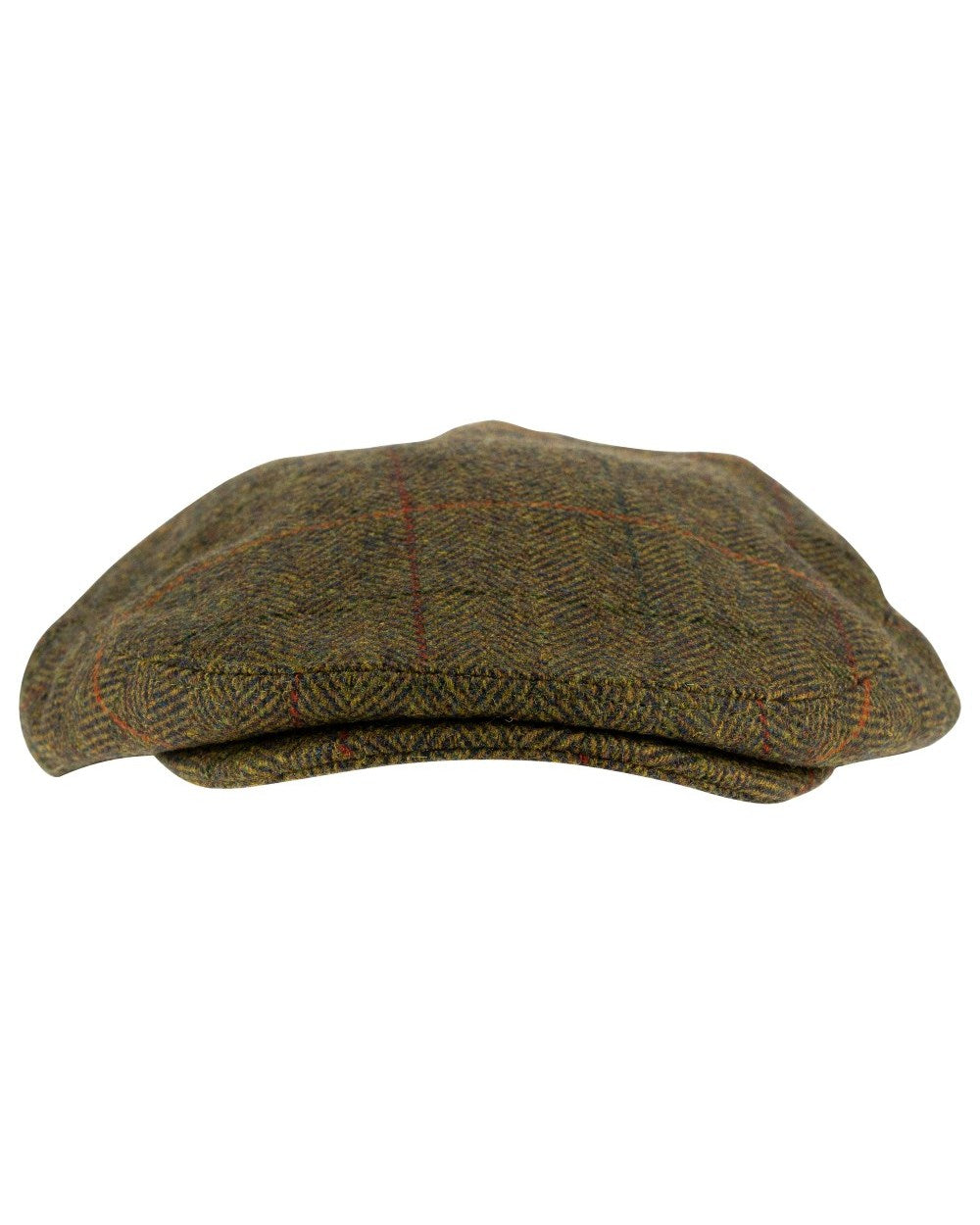 Tweed Brown Coloured Jack Pyke Wool Blend Tweed Flat Cap On A White Background #colour_tweed-brown
