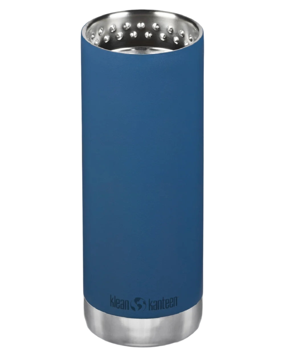 Real Teal Coloured Klean Kanteen Insulated TKWide With Cafe Cap On A White Background #colour_real-teal