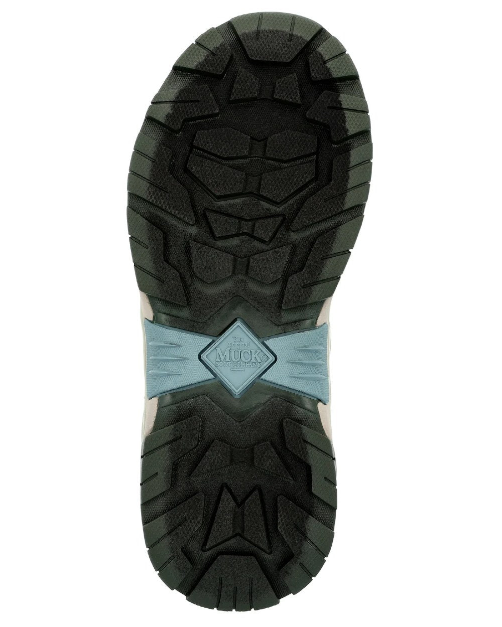 Dark Moss Coloured Muck Boots Ladies Apex Zip Mid Boots On A White Background #colour_dark-moss