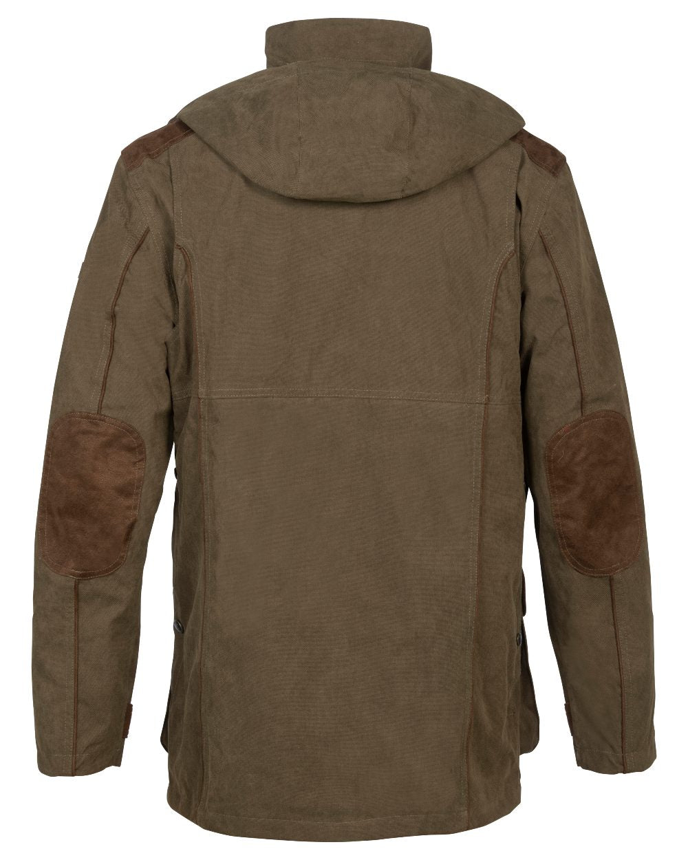 Khaki Coloured Percussion Marly Jacket On A White Background # colour_khaki