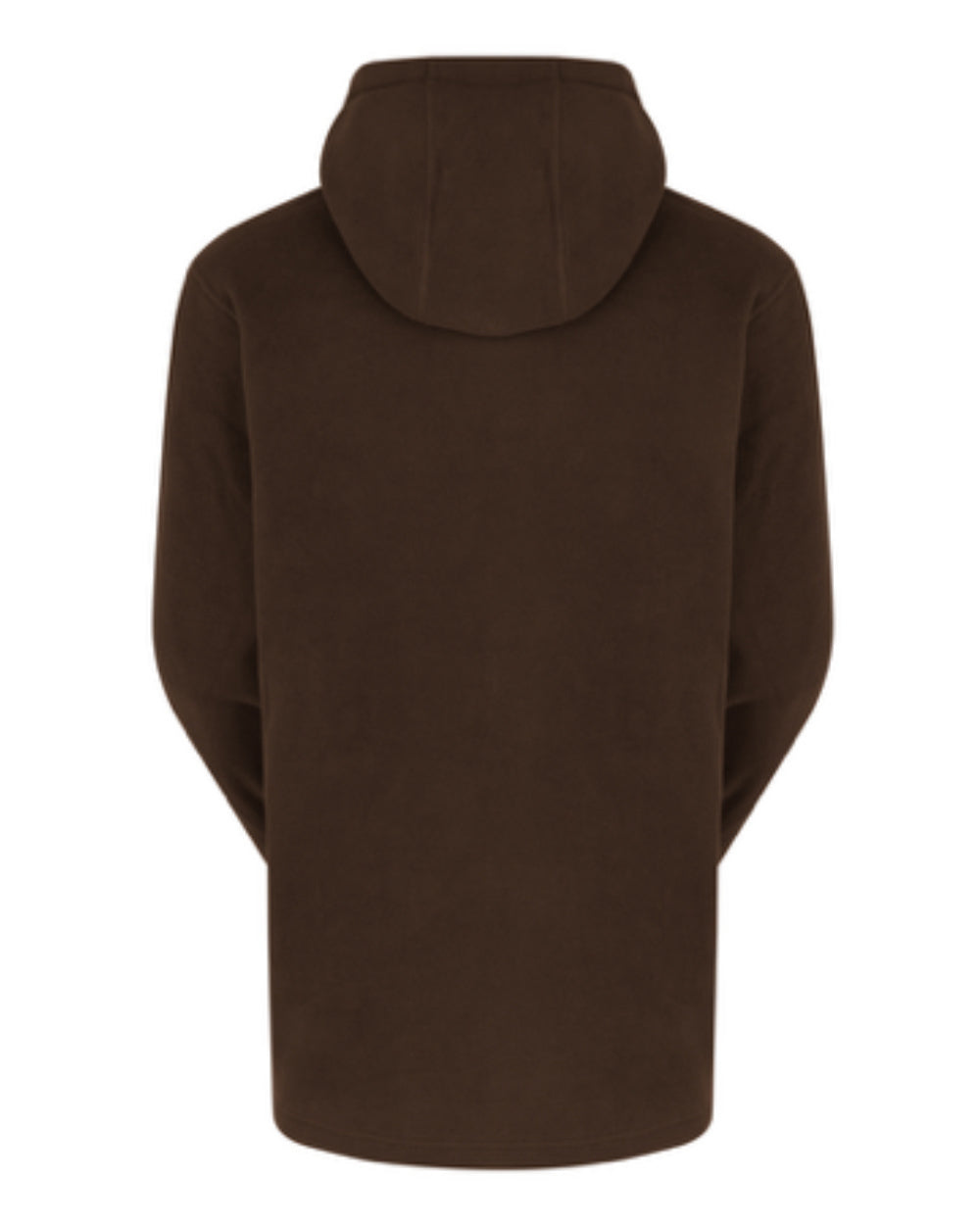 Bark Coloured Ridgeline Ballistic Hoodie On A White Background #colour_bark