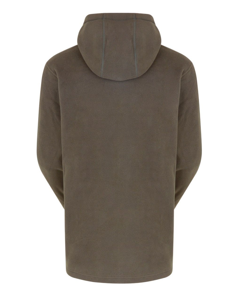 Smokey Olive Coloured Ridgeline Ballistic Hoodie On A White Background #colour_smokey-olive