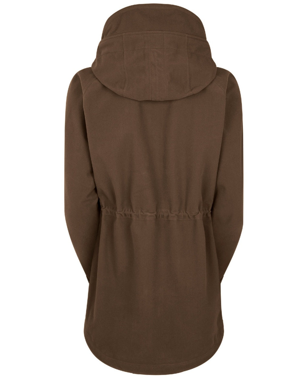 Bark Coloured Ridgeline Ladies Monsoon II Waterproof Smock On A White Background #colour_bark