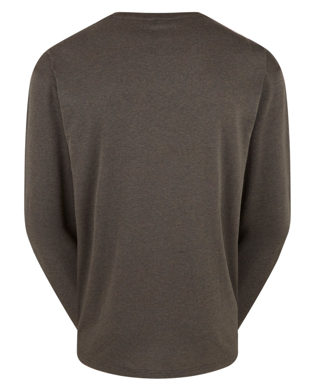 Light Bark Marl Coloured Ridgeline Mens Baseline Top On A White Background #colour_light-bark-marl
