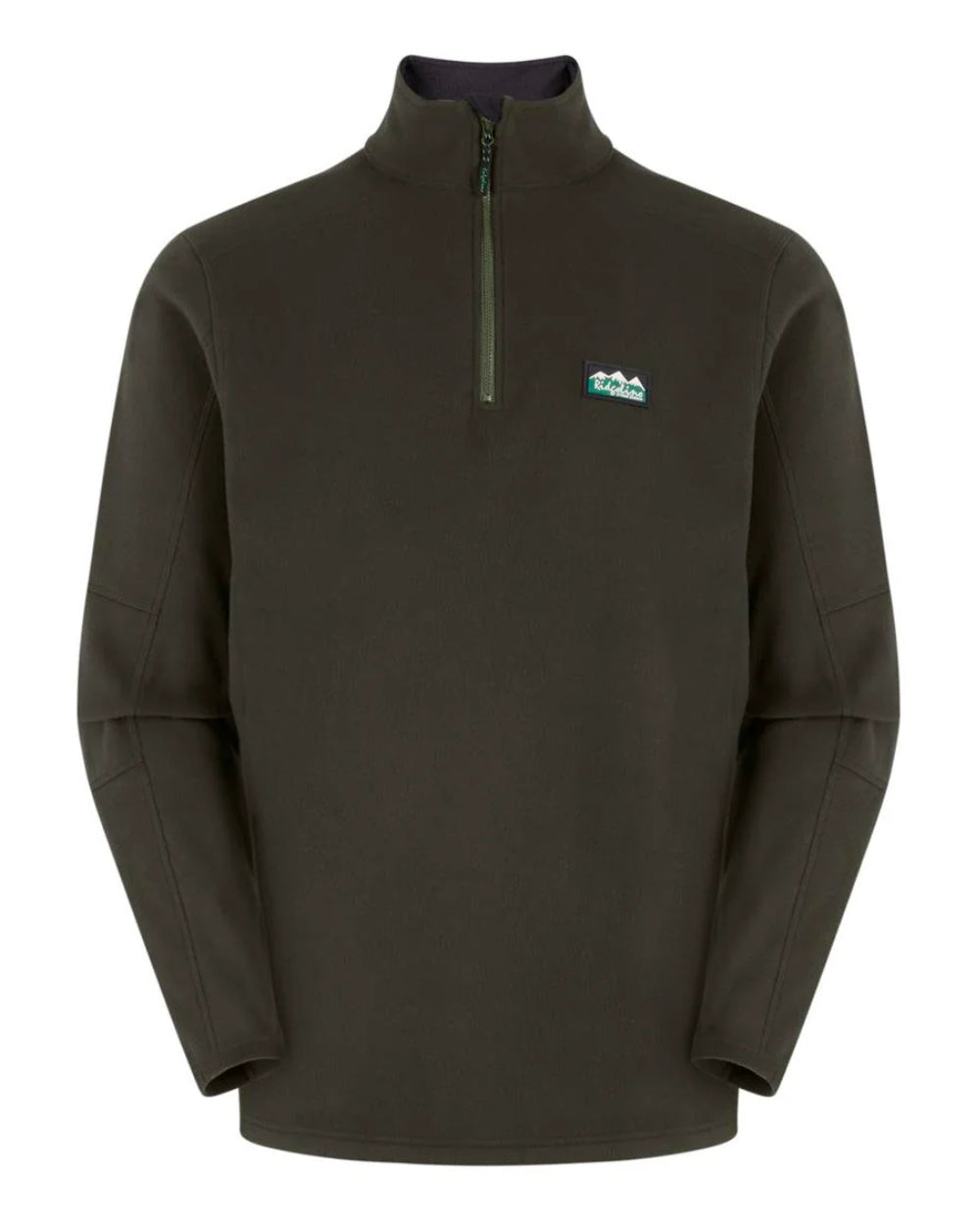 Ivy Green Coloured Ridgeline Mens Narvik Fleece On A White Background #colour_ivy-green