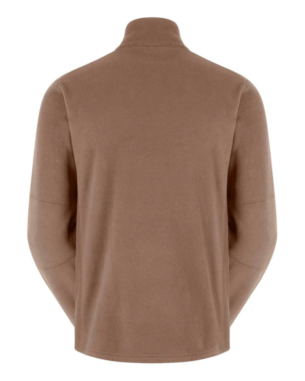 Light Bark Coloured Ridgeline Mens Narvik Fleece On A White Background #colour_light-bark