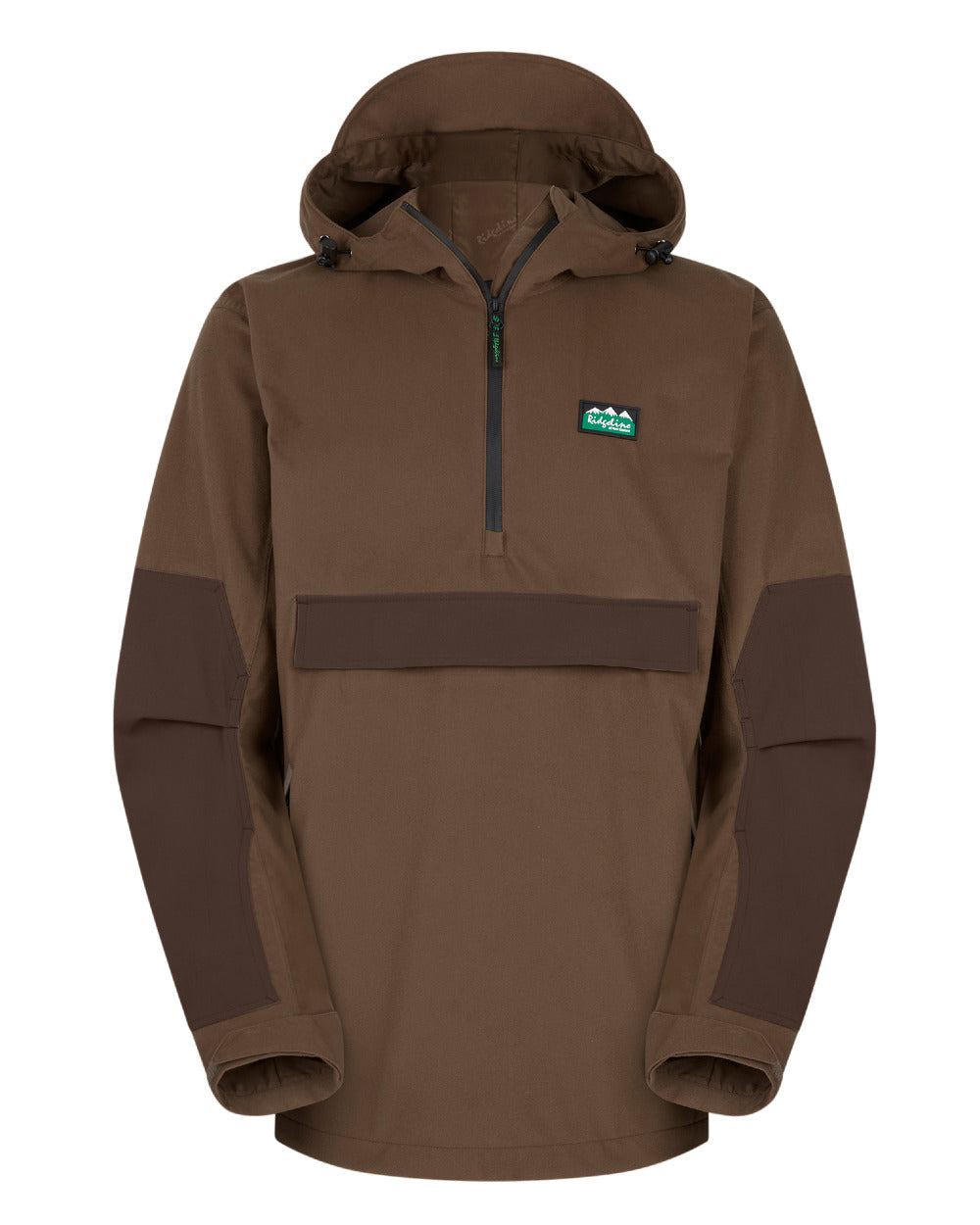 Bark Coloured Ridgeline Mens Pintail Ghillie Smock On A White Background #colour_bark