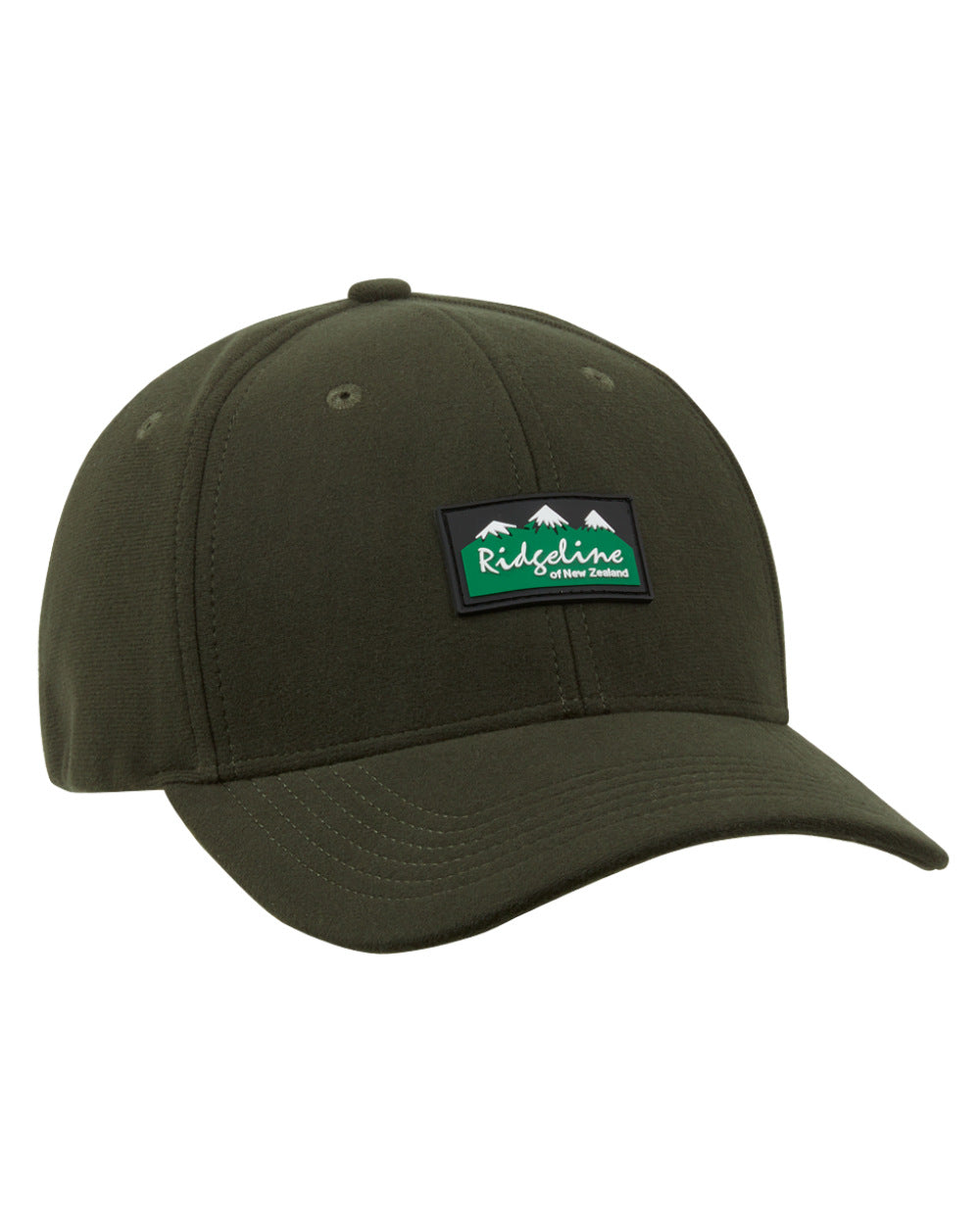 Deep Forest Coloured Ridgeline Monsoon Classic Cap On A White Background #colour_deep-forest