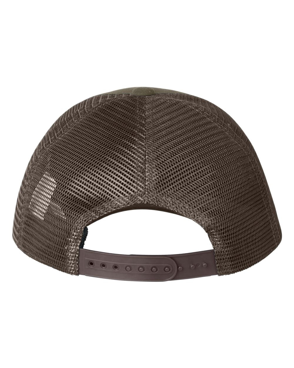 Bark Coloured Ridgeline Monsoon Trucker Cap On A White Background #colour_bark