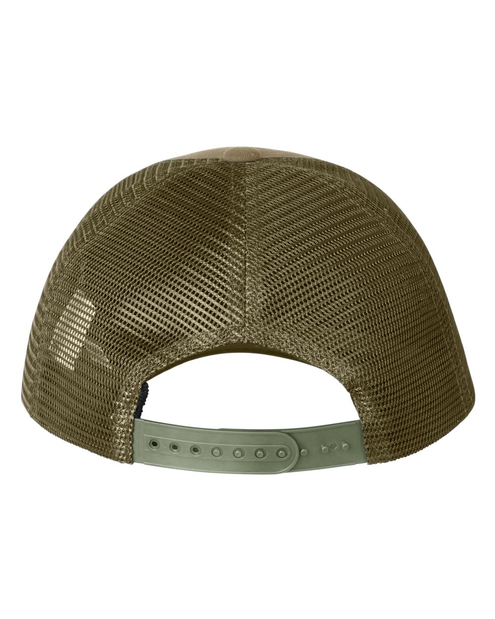 Teak Coloured Ridgeline Monsoon Trucker Cap On A White Background #colour_teak