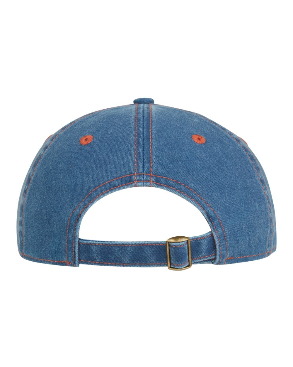 Denim Wash Coloured Ridgeline Original Truckie Cap On A White Background #colour_denim-wash