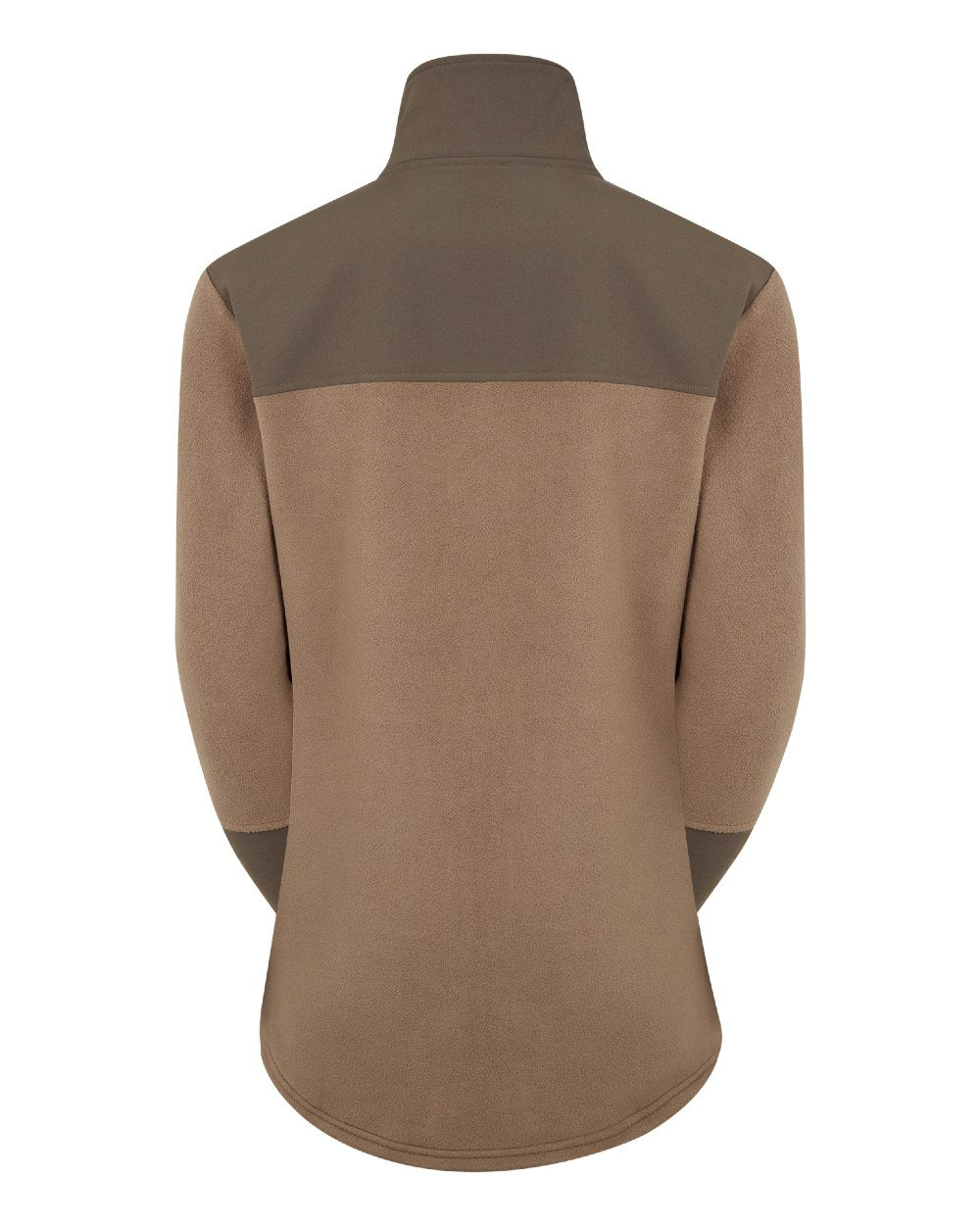 Light Bark Coloured Ridgeline Womens Hybrid Jacket On A White Background #colour_light-bark