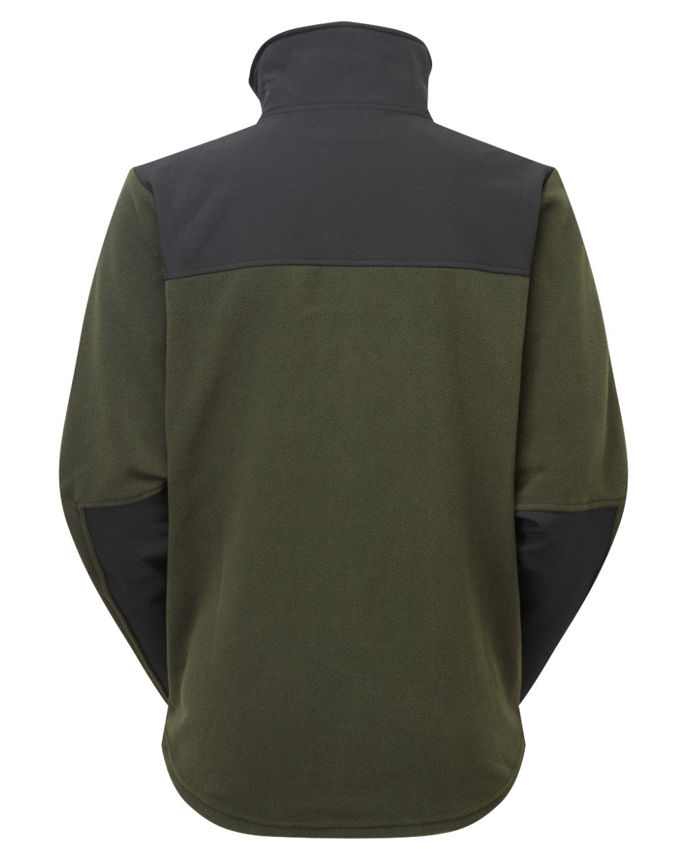 Olive Coloured Ridgeline Womens Hybrid Jacket On A White Background #colour_olive