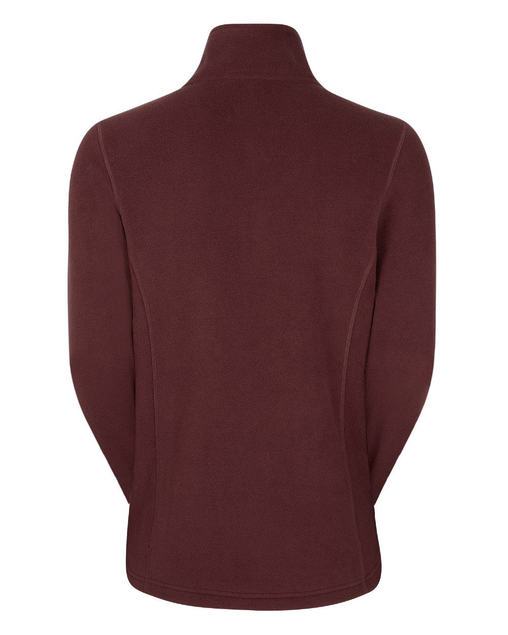 Winter Berry Coloured Ridgeline Womens Narvik Fleece On A White Background #colour_winter-berry