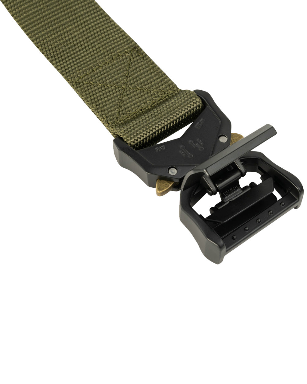 Green Coloured Viper Fast Belt on white background #colour_green