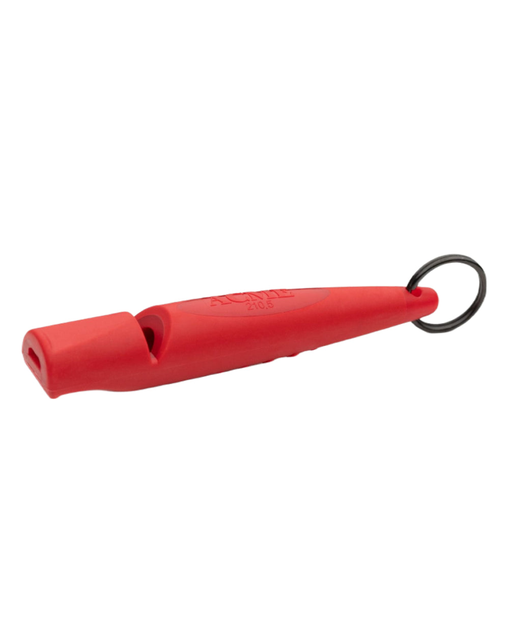 Carmine Red Coloured Acme 210.5 Alpha Dog Whistle on white background #colour_carmine-red