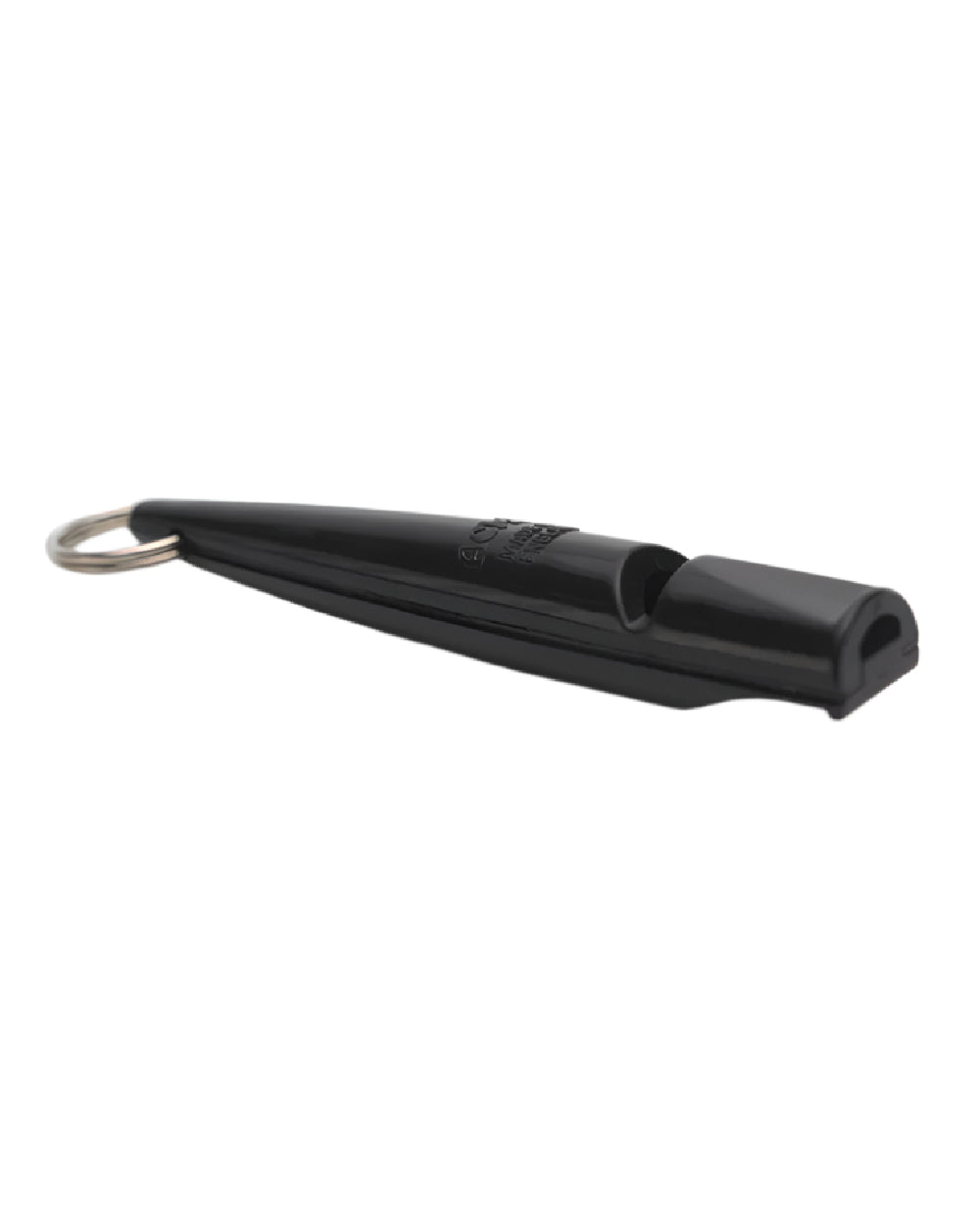 Black Coloured Acme Dog Whistle on white background #colour_black