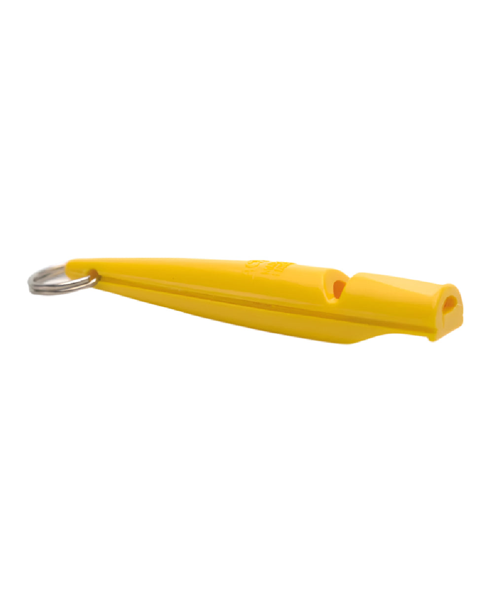 Yellow Coloured Acme Dog Whistle on white background #colour_yellow