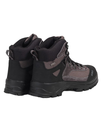 Asphalte coloured Aigle Huntshaw 2 MTD Boots on white background #colour_asphalte