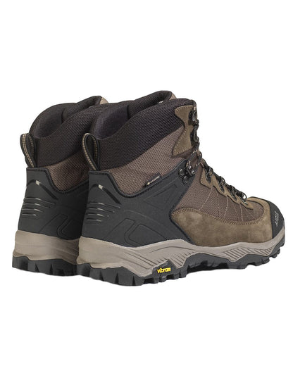 Taupe coloured Aigle Sonricker GTX Boots on white background #colour_taupe