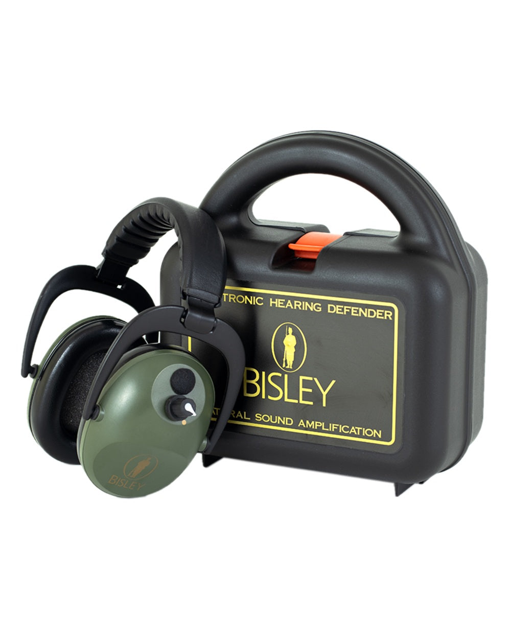 Bisley Active Electronic Hearing Protection On White Background