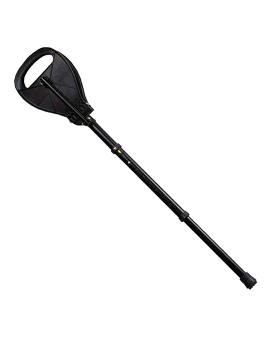 Black Coloured Bisley Deluxe City Seat Stick on white background #colour_black