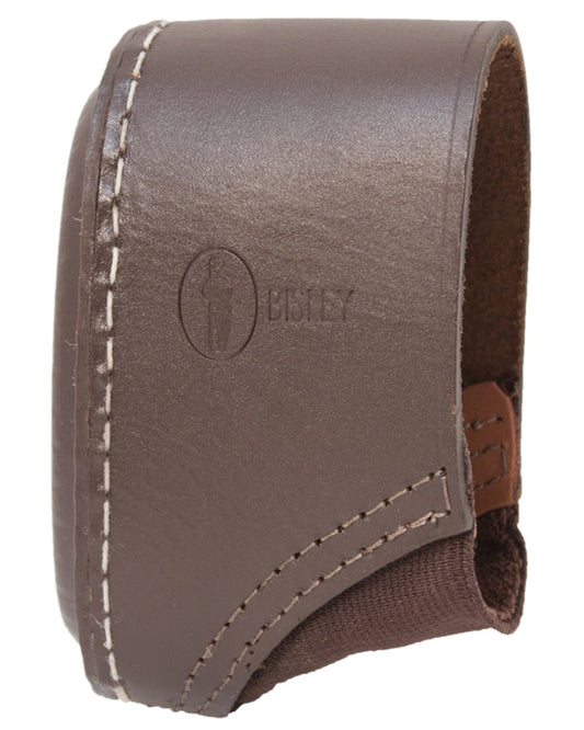 Standard Style Bisley Leather Slip-on Recoil Pads on white background