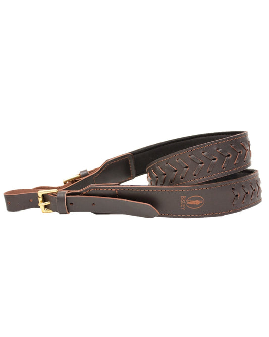 Bisley Neoprene Lined Leather Sling On White Background
