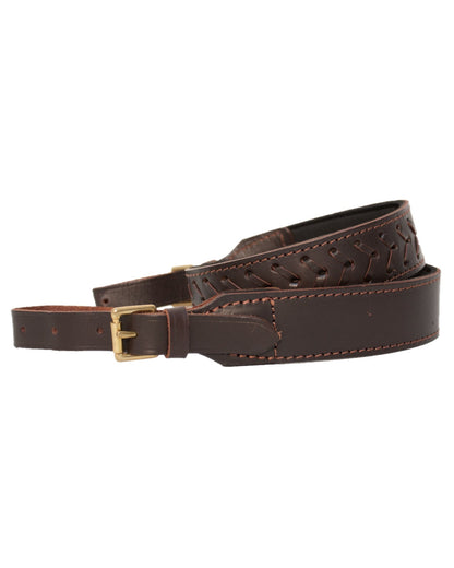 Bisley Neoprene Lined Leather Sling On White Background