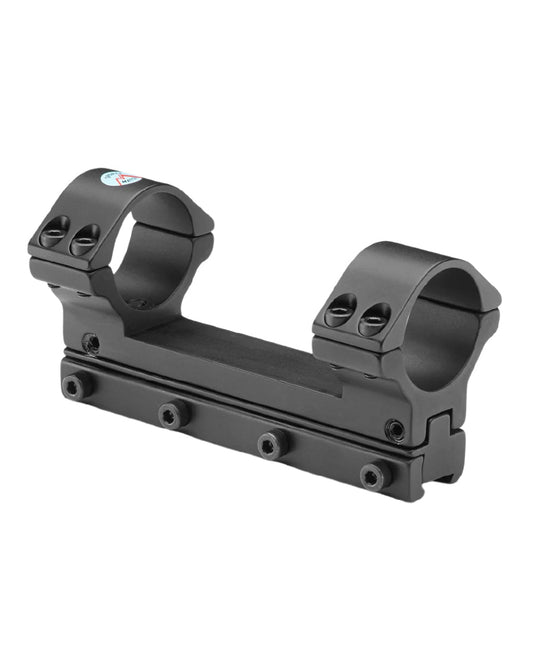 Bisley One Piece Mount for 30mm Tube for 56mm Lens Adjustable On White Background