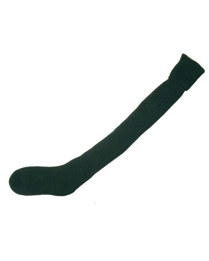 Olive coloured Bisley Plain Stockings On White Background #colour_olive