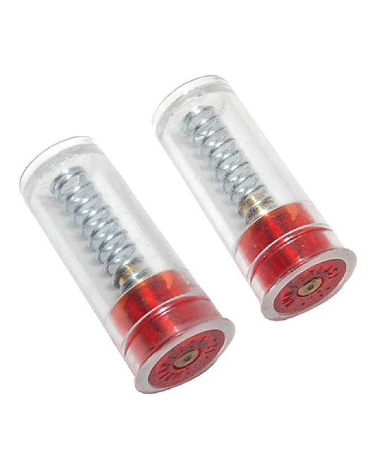 Bisley Plastic Snap Caps On White Background