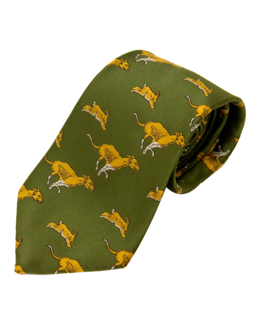 Hounds Hare Style Bisley Polyester Tie on white background #style_hounds-hare