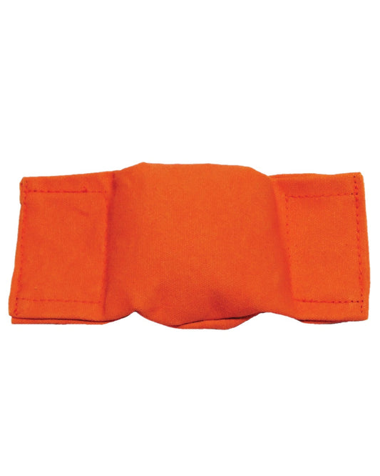Bisley Puppy Dummy Beanbag On White Background #colour_orange