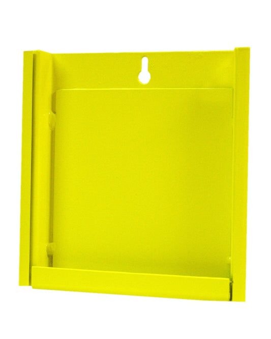 Bisley Yellow Target Holder On White Background